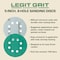 Legit Grit 5 inch Sand paper Disc, 8-Hole, 600 Grit, 100PK LG5-8600-100 - alternate 2
